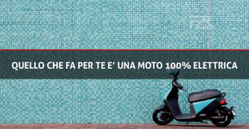 Quello che fa per te è una moto 100% elettrica