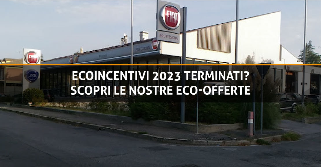 Ecoincentivi 2023 Terminati? Scopri le nostre eco-offerte