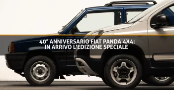 40° anniversario Fiat Panda 4x4 in arrivo l'edizione speciale - PulzoniAntonelli Auto