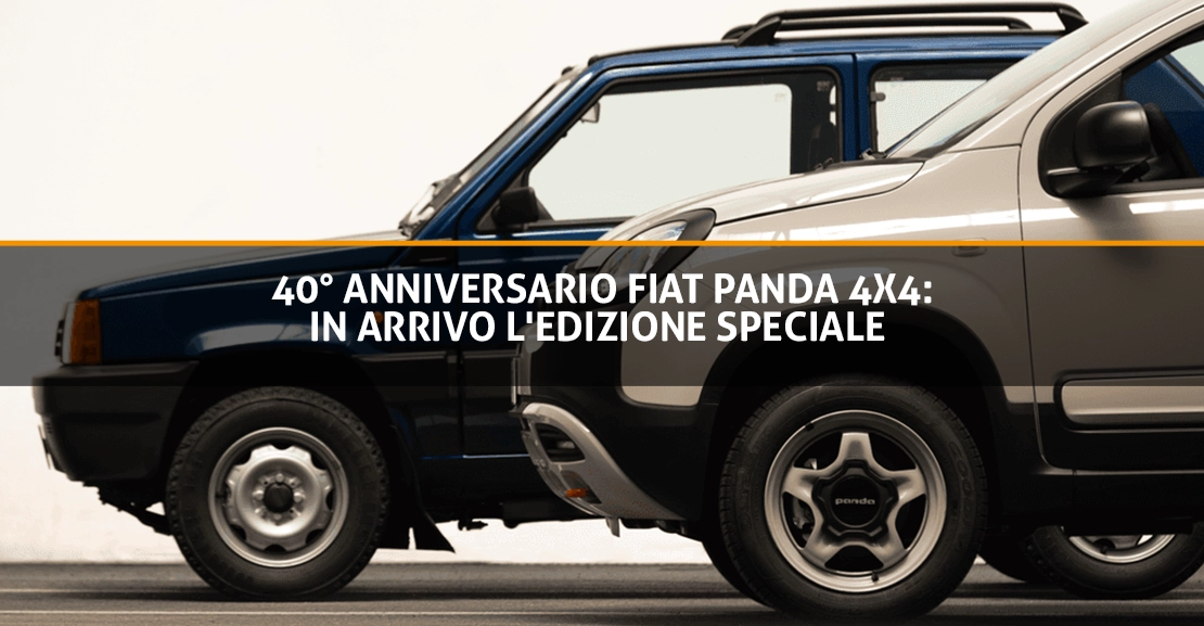 40° anniversario Fiat Panda 4x4 in arrivo l'edizione speciale - PulzoniAntonelli Auto