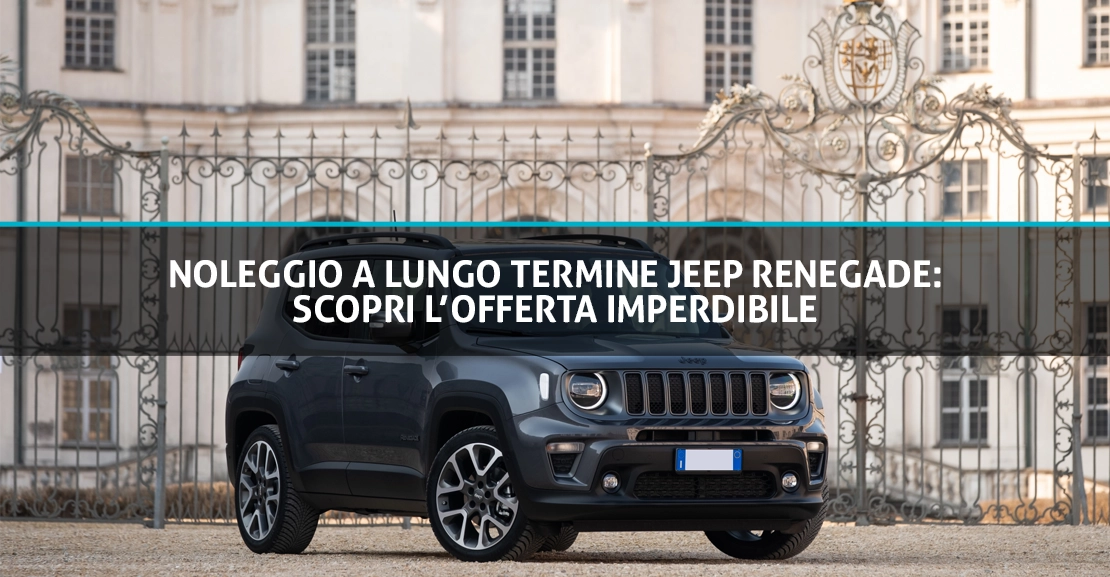 Noleggio a lungo termine Jeep Renegade Copertina 1 - Pulzoni Antonelli Rent