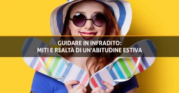 Guidare in infradito miti e realtà di un'abitudine estiva - Copertina - Pulzoni Antonelli Auto