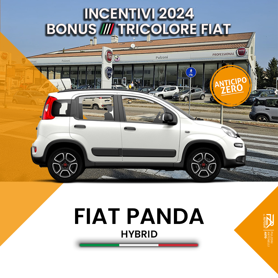 Fiat Panda Hybrid - Incentivi Fiat - Pulzoni Antonelli Auto