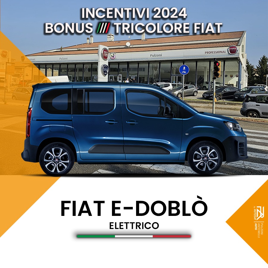 Fiat e-Doblò - Incentivi Fiat - Pulzoni Antonelli Auto