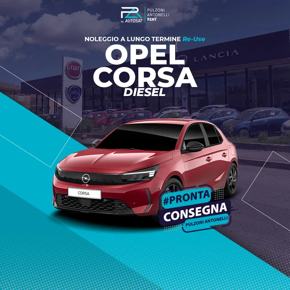 Pulzoni Antonelli Rent - Noleggio Lungo Termine - Re Use - Opel Corsa