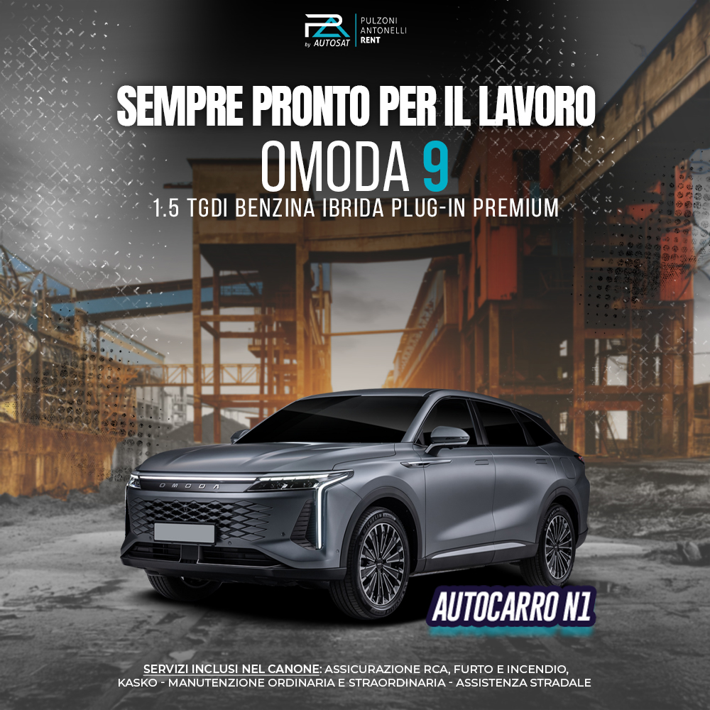 3.Omoda 9 - Noleggio Lungo Termine N1 - Pulzoni Antonelli Rent 3.Omoda 9 - Noleggio Lungo Termine N1 - Pulzoni Antonelli Rent