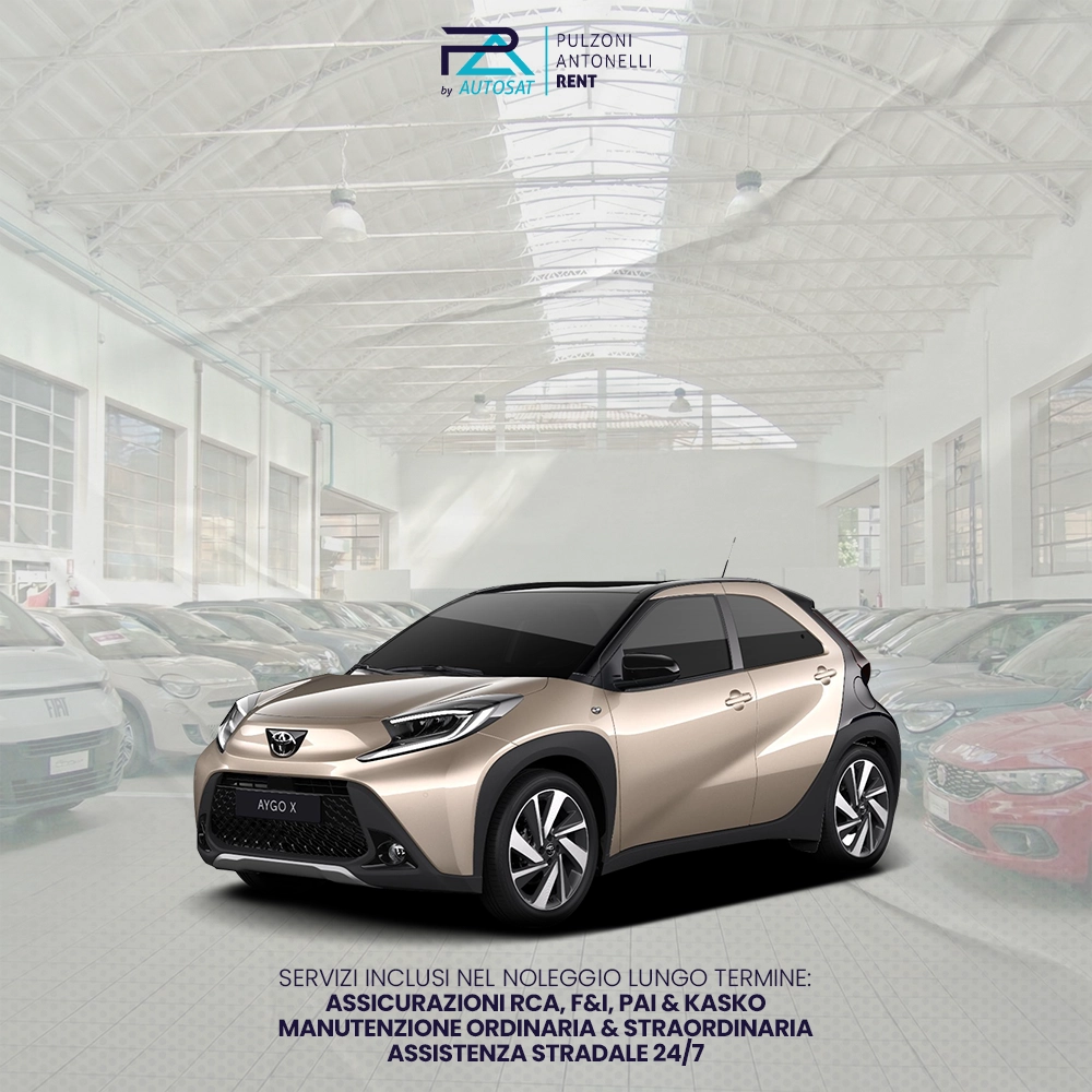 9.Toyota Aygo X - Noleggio Lungo Termine - Pulzoni Antonelli Rent - Cesena