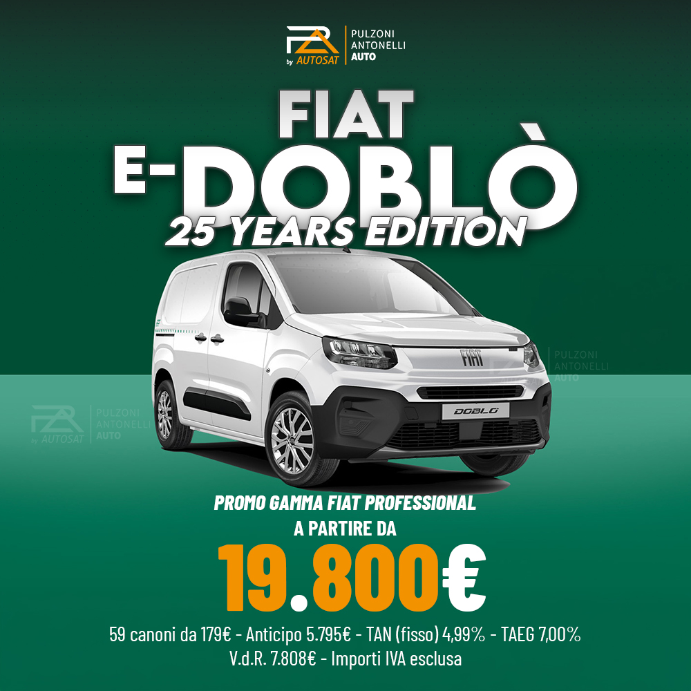 Fiat e-Doblò 25 Years Edition